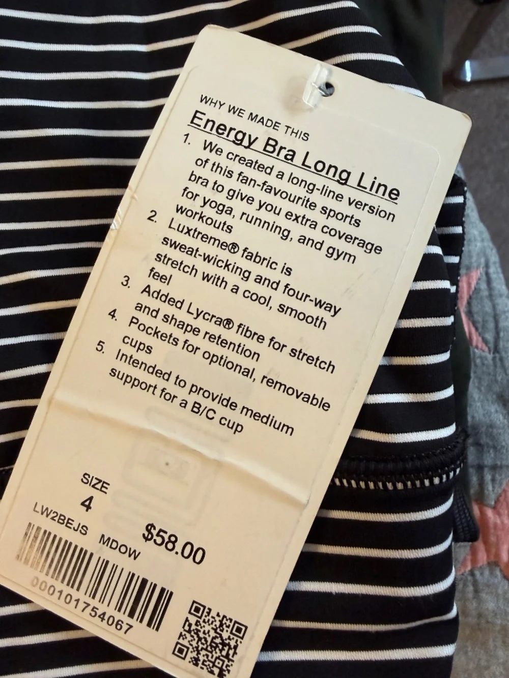 lululemon athletica size voted